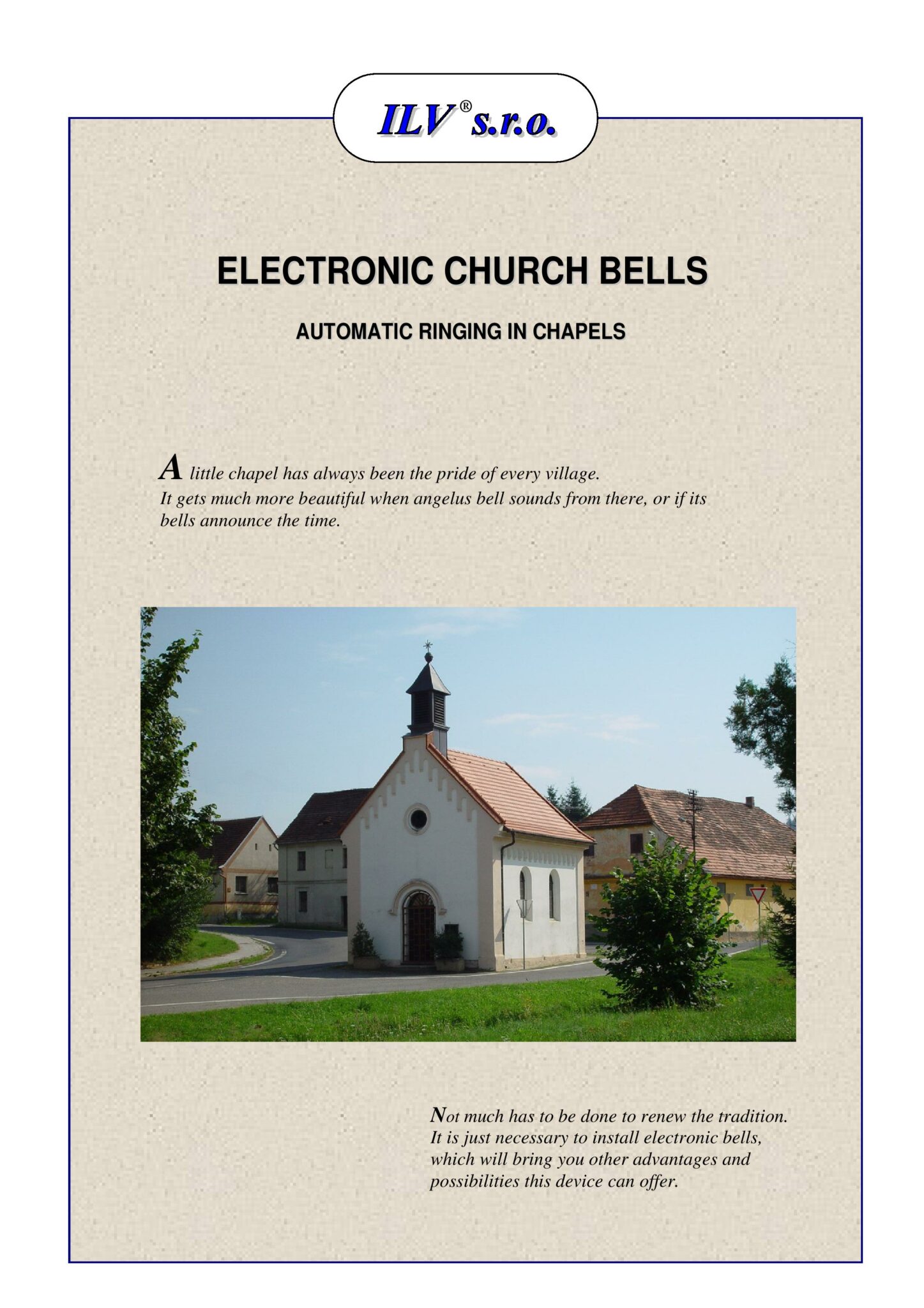 Electronic church bells - ILV 